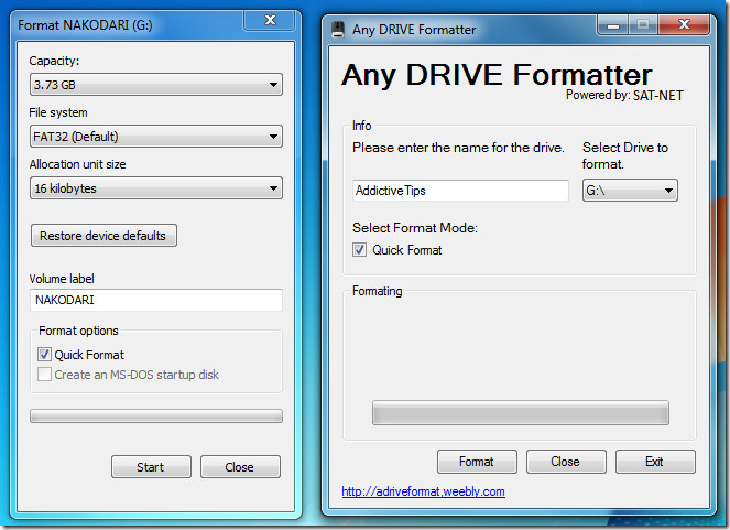 how to format usb drive larger than 32gb to fat32